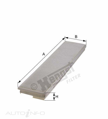 Hengst Cabin Filter Ford Ha-he - E907LI