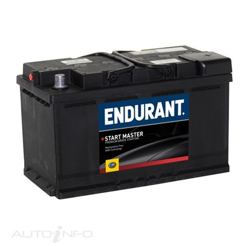 Endurant Battery 12V Automotive CCA730 - DIN75AGM
