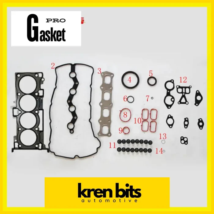 4B12 MITSUBISHI OUTLER II 2.4 4WD Engine d Kits Engine Set Engine Gasket 50304900 Kren Bits