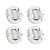 Walkway – White Stern Light 4x Round LED Marine Boat Cabin & Deck Courtesy Lights Suitable
