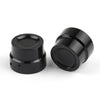 Softail Dyna Touring Street Glide Front+Rear Axle Cap Nut Cover