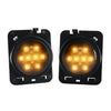 2x Front LED Side Marker Light Smoke (Pair) to suit Jeep Wrangler JK — image 1