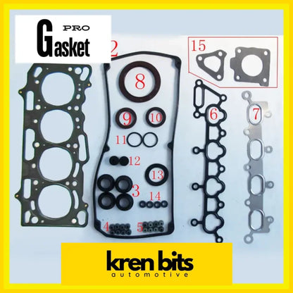 4G13 For Mitsubishi Lancer Saloon Colt 16V 1.3L Metal Full Set Automotive Spare Parts Engine Gasket