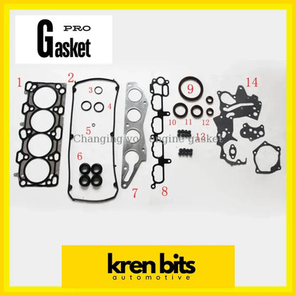 4G69 MITSUBISHI GRIS GALANT Saloon 2.4 GDI Engine Kits Set Engine Gasket 50253400 Kren Bits