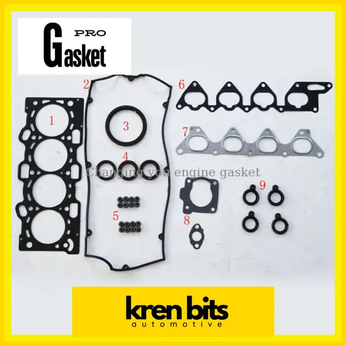 4G93 DOHC MITSUBISHI CARISMA (DA_) 1.8 16V (DA2A) Set Engine Gasket 50161500 Kren Bits