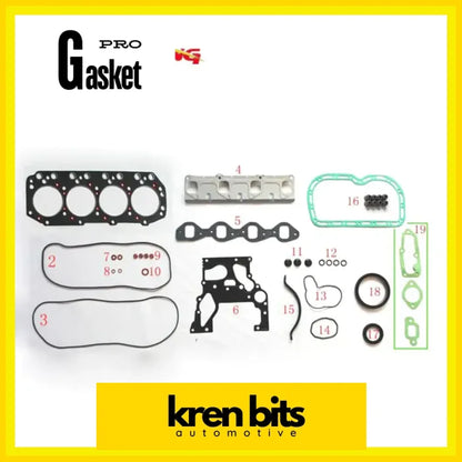 4JA1 4J41 4JB1 ISUZU CAMPO KB 2.5 D KBD27 Set Engine Engine Kits Engine Gasket 51017900 Kren Bits