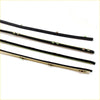 Black rubber door window weatherstrip strips with metallic clips for nissan datsun 620 1972 to 1979 seals
