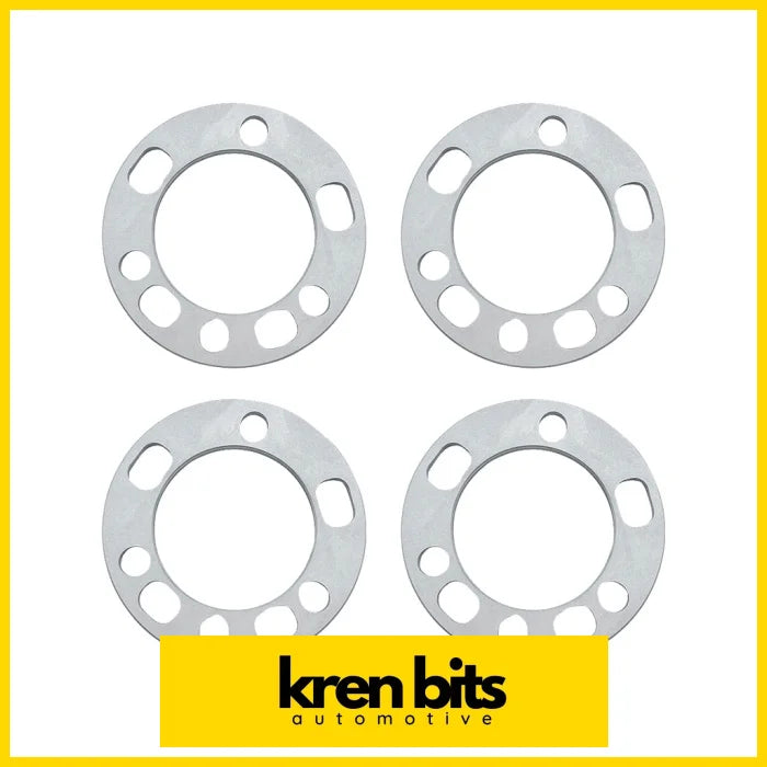 4Pcs 6Mm Wheel Spacers 6X139.7 Pcd 6 Studs Suitable For Hilux Land Cruiser Wheels/Tyres>Wheels