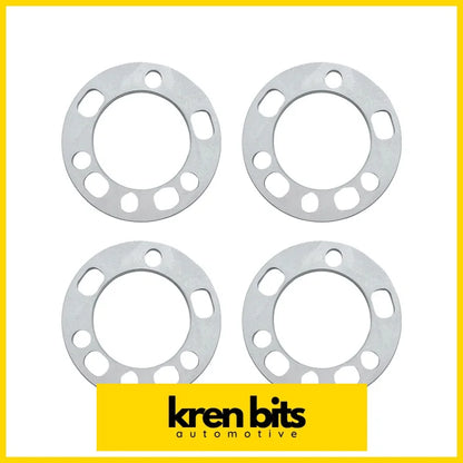 4Pcs 6Mm Wheel Spacers 6X139.7 Pcd 6 Studs Suitable For Hilux Land Cruiser Wheels/Tyres>Wheels