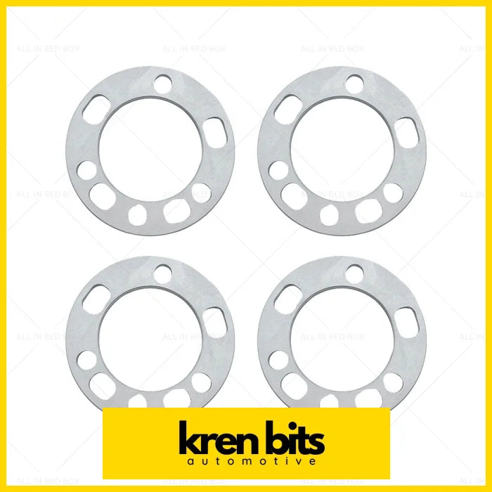 4Pcs 6Mm Wheel Spacers 6X139.7 Pcd 6 Studs Suitable For Hilux Land Cruiser Wheels/Tyres>Wheels