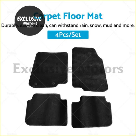 4Pcs Carpet Floor Mat Set for Ford Falcon FG XR6 XR8 - Interior Accessories