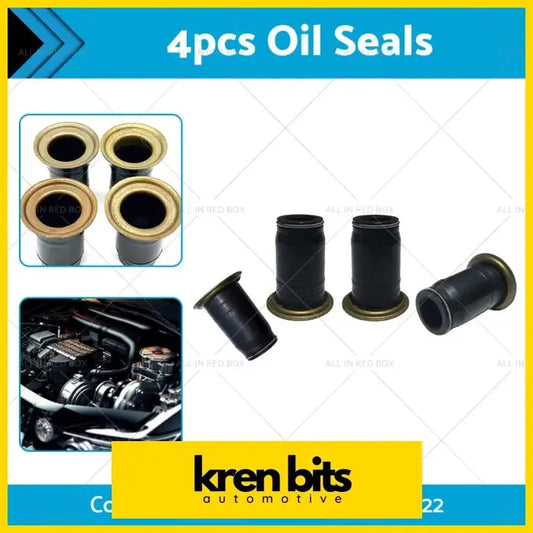 4PCS Diesel Injector Pipe Oil Seal Suitable for Nissan Navara Ute 3L - Engine Parts>Gasket Seals Kits>Gaskets &