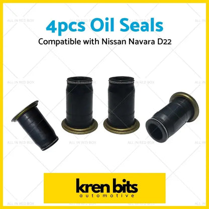 4PCS Diesel Injector Pipe Oil Seal Suitable for Nissan Navara Ute 3L - Engine Parts>Gasket Seals Kits>Gaskets &