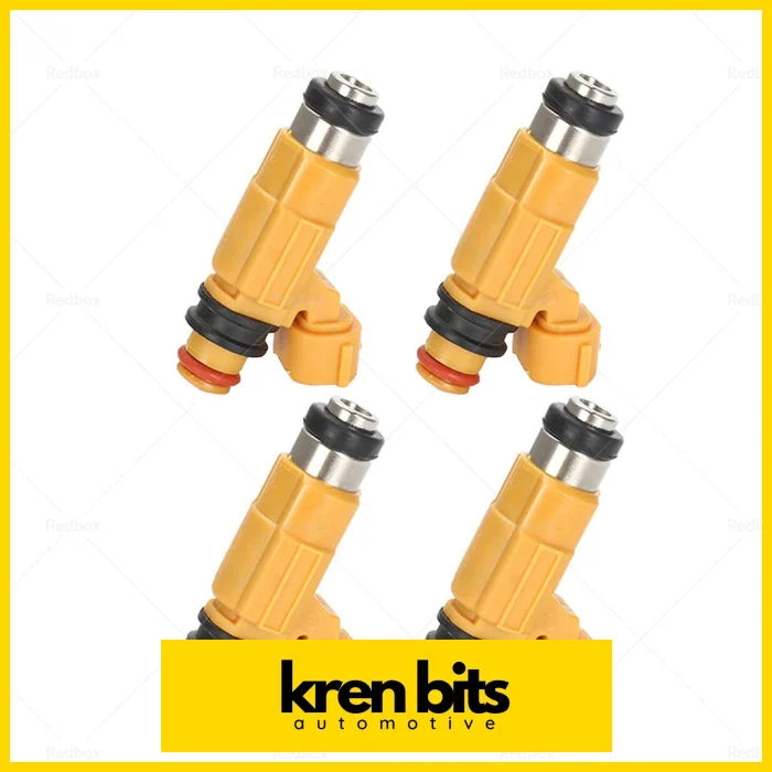 4x CDH275 Fuel Injector Suitable For 96-03 Mitsubishi Triton MK 2.4L 4CYL 4G64 Kren Bits