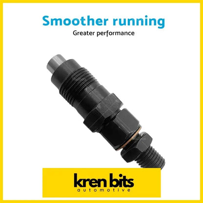 Black kren bits automotive ignition coil with threaded ends and metallic tip for toyota hilux hiace diesel use