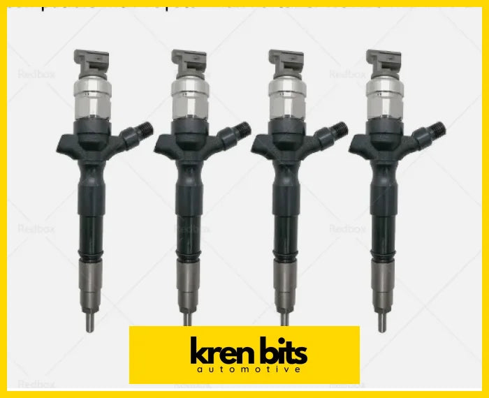 4X Diesel Fuel Injector Suitable For Toyota Hilux Kun26 09-15