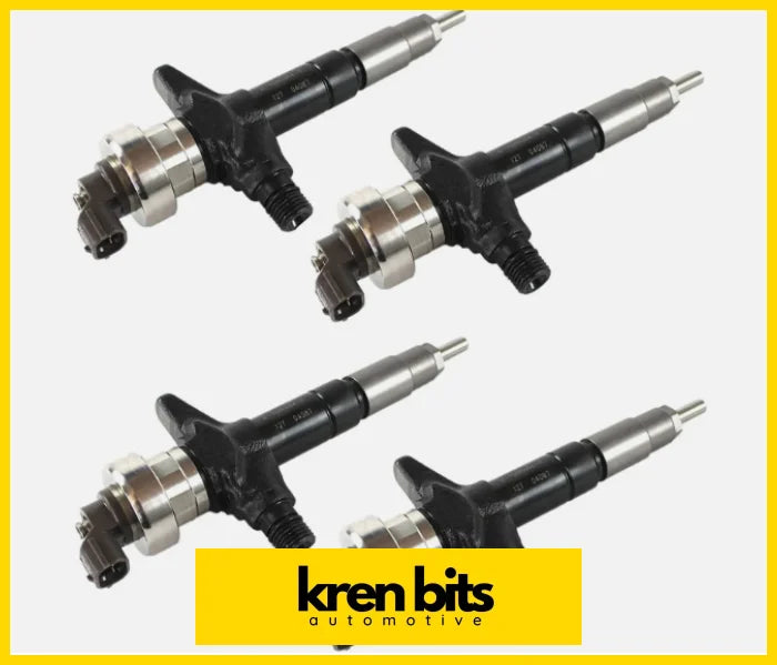 4x Fuel Injectors For Holden Colorado Diesel 4JJ1-TC Kren Bits