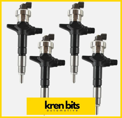 4x Fuel Injectors For Holden Colorado Diesel 4JJ1-TC Kren Bits