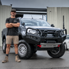 Rockarmor Gt Hoop Steel Bullbar - Isuzu Dmax 2024+ FL (Full Bar Replacement)