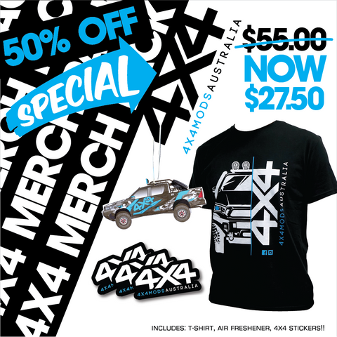 4MA 4x4 Mods Australia Merch Pack - Large