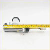 Silver metallic 5/8 clutch master cylinder with black rubber caps and yellow tape for nissan datsun 520 521 1968-1972