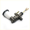 Dark gray metallic 5/8 clutch master cylinder for toyota hilux 1972-1978 with white reservoir and brass fittings
