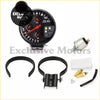 5-inch multifunction tachometer with black circular gauge red needles and white rpm oil pressure water temperature fuel indicators
