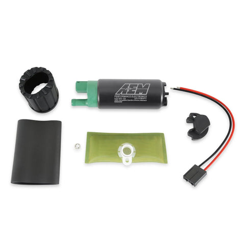 AEM 400LPH E85 Compatible Fuel Pump Kit - Single Barb