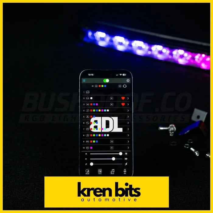 50’’ Led Colour Chasing Light Bar