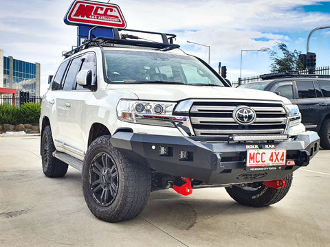 MCC Rocker 078-01SQ No Loop Bull Bar - Toyota LandCruiser 200 Facelift 2015-2020 - Image 2