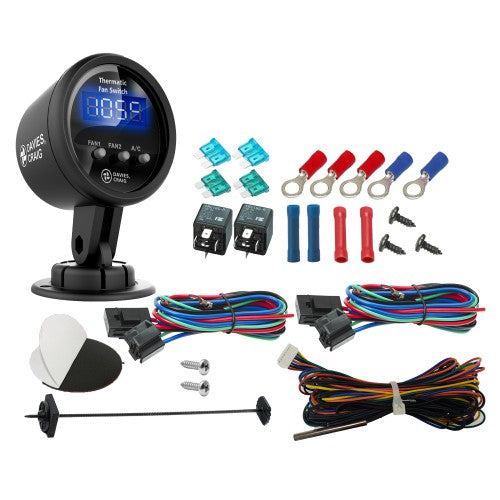 Davies Craig Digital Gauge Thermatic Fan/Ewp Switch Kit