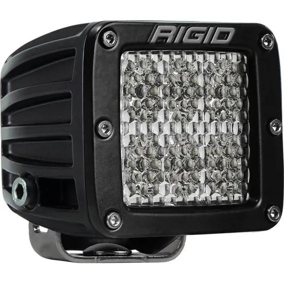 Rigid Industries D-Series Pro Driving Diffused - Flush Mount - Black - Single