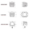 Rigid Industries D-Series Hyperspot - Pair