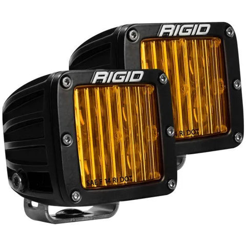 Rigid Industries D-Series Pro DOT/SAE J583 Fog Light Mount Kit - Yellow - Pair