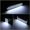White led light strip with circular bulbs in rectangular pattern for 5050smd 6000k car interior dome light toyota voxy noah