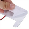 White plastic car antenna base with red and black wiring shown from the back for 5050smd 6000k dome light toyota voxy noah