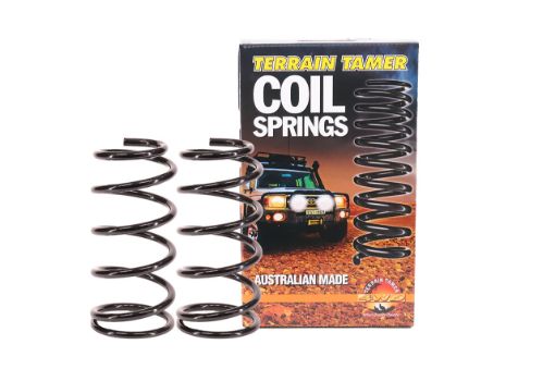 Terrain Tamer Coils Rear Raised 40mm 200kg Plus Heavy Duty - Terrain Tamer 4WD Parts