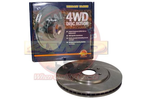 Terrain Tamer Disc Rotor Front D40m Vin Vskc R51m Spain Built 17"320 X 28 - Terrain Tamer 4WD Parts