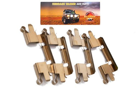 Terrain Tamer Clip Set Brake Pad Front - Terrain Tamer 4WD Parts