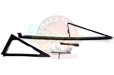 Terrain Tamer 1/4 Vent Window And Frame Kit(minor) R/H - Terrain Tamer 4WD Parts