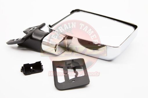 Terrain Tamer Mirror Assy Exterior L/H Chrome - Terrain Tamer 4WD Parts