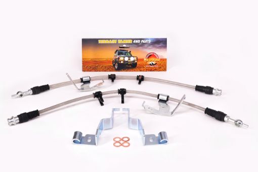 Terrain Tamer Big Brake Kit Braided Hose Kit Suit (ttbbk09) - Terrain Tamer 4WD Parts