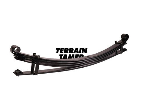 Terrain Tamer Leaf Spring Rear Fortified Parabolic Raised 50mm 700kg Plus - Terrain Tamer 4WD Parts