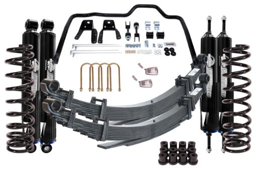 Terrain Tamer Gvm Suspension Kit + Fortified Shocks 3950kg Vdj78,79 09/16- - Terrain Tamer 4WD Parts