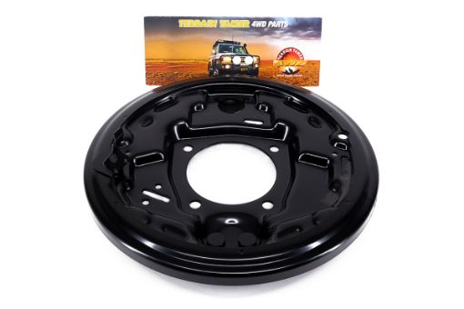 Terrain Tamer Backing Plate Rear L/H Suits Drum Brakes - Terrain Tamer 4WD Parts