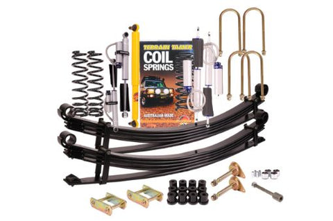 Terrain Tamer 76 Series Landcruiser Fortified Adjustable Suspension Kit - Terrain Tamer 4WD Parts