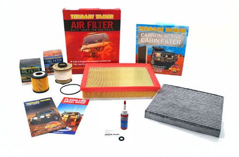 Terrain Tamer Filter Kit Ford Everest Ranger Raptor 2.2 3.2l Panel A/F - Terrain Tamer 4WD Parts