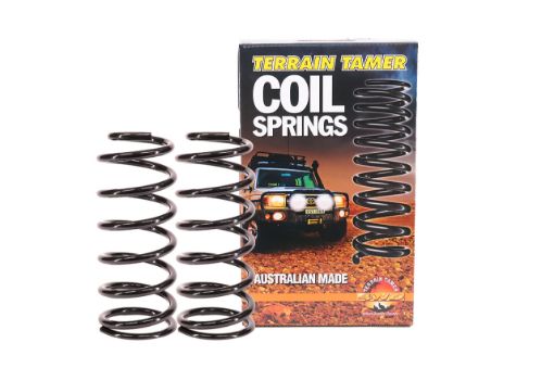 Terrain Tamer Coils Rear Raised 20mm To 100kg Heavy Duty - Terrain Tamer 4WD Parts