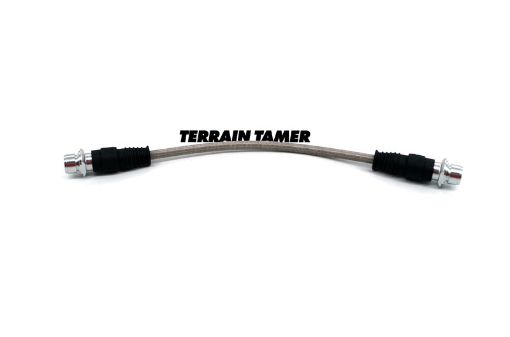Terrain Tamer Braided Brake Hose Front Centre No.1 Suits Abs - Terrain Tamer 4WD Parts