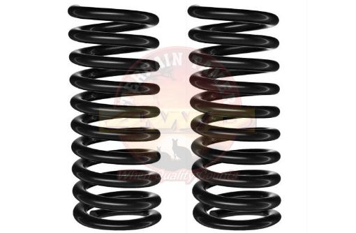 Terrain Tamer Coils Front Standard Height To 50kg Suits Bull Bar W/O Kdss - Terrain Tamer 4WD Parts